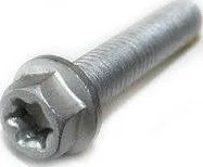 Hexagonal bolt with external hexagon with collar M5x12, 3, nordicamoto.ro