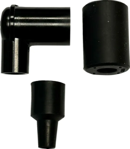 Spark Plug Resistor Cover Black 