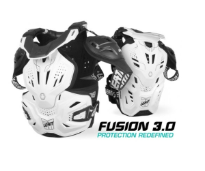 Armura Leatt Fusion Vest 3.0 White