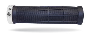 995 Atv Lock-on Grip Black, White, 1, nordicamoto.ro