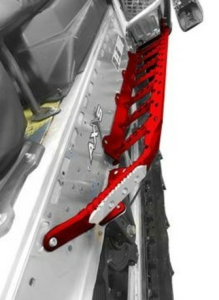 Skinz Burandt Tri-Lite Running Boards Red Polaris 850 Axys 155