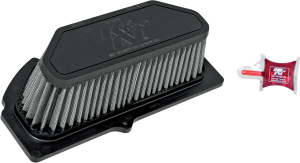 Sportbike Race-spec High-flow Air Filter Black, Silver, 1, nordicamoto.ro