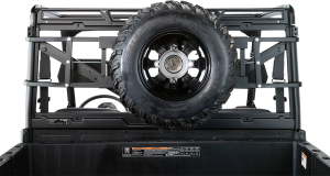 Spare Tire Carrier Black 
