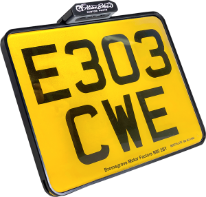 License Plate With Taillight Black, 1, nordicamoto.ro