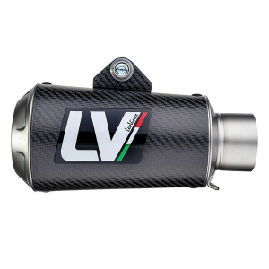 Lv-10 Carbon Slip-on Muffler Silver, Matte Black, 2, nordicamoto.ro