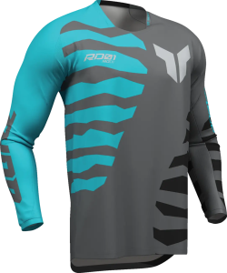 Tricouri, Tricou Launchmode Shredder albastru-gri, nordicamoto.ro