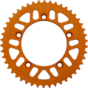 Rear Aluminum Sprocket Orange 