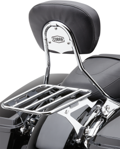 Detachable Backrest Silver, 1, nordicamoto.ro