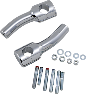 Big Buffalo Handlebar Riser Silver, 2, nordicamoto.ro