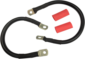 Battery Cable Set Black, 1, nordicamoto.ro