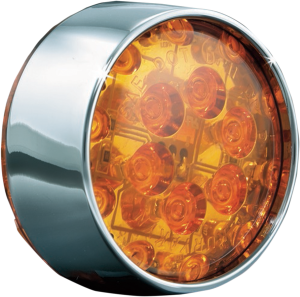 Lens Bull Led Amb T/s Chr