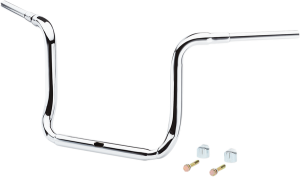 1-1/2(r) Grande Traditional Ape Hanger Handlebar Silver
