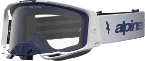 Vision 8 Amber Goggle White, Blue, nordicamoto.ro