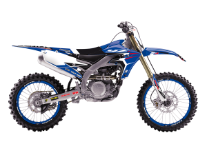 Graphics Kit With Seat Cover Black, Blue, White, 2, nordicamoto.ro