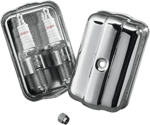 Chrome Spark Plug Holder Chrome