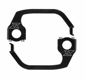 Suporturi standard Rox pentru handguards Flex-tec (negru), 2, nordicamoto.ro