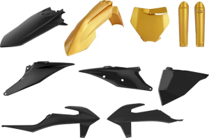 Kit plastice KTM SX 19-22/EXC 20-23 Gold Metal Flow