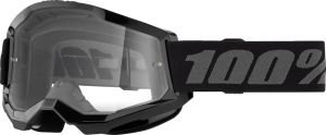 Ochelari 100% Strata 2 Black/Clear