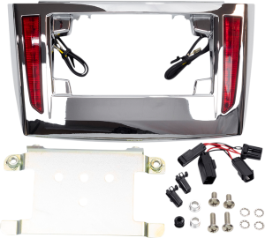 Led License Plate Frame For Tri-glide® Red