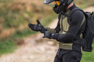 Mănuși Moto Knox Orsa Textile OR4 Negru, 3, nordicamoto.ro