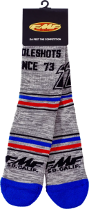 Socks Fmf Holeshot Blue, Gray, Red, 1, nordicamoto.ro