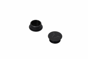 Crash Bar Replacement Caps Black 