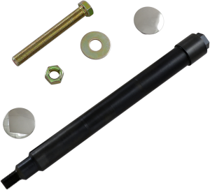 Flush-mount Front Axle Black, Silver