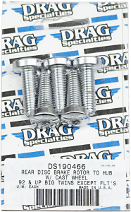 Disc Brake Hub Mounting Kit Chrome