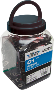 Permanent Battery Lead O-01 Black, 1, nordicamoto.ro