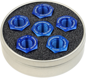 Sprocket Nuts Blue, 1, nordicamoto.ro