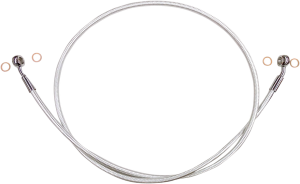 Braided Front Brake Line Sterling Chromite® Ii