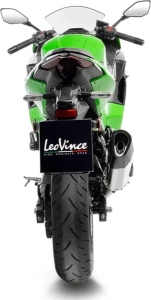 Tobă de eșapament LeoVince LV-14 R Titanium Slip-On pentru Kawasaki Z400 / Z500, 2, nordicamoto.ro
