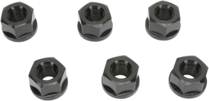 Sprocket Nuts Black