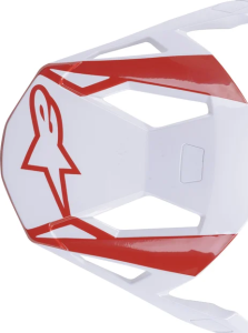 Vizor pentru casca MTB Alpinestars Missile Tech Red/White