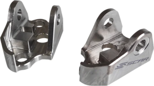 Titanium Footpeg Mount Bracket Titanium, 2, nordicamoto.ro