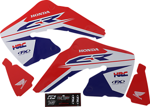 Evo Graphics Kit Black, Blue, Red, White, 2, nordicamoto.ro