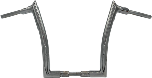 1-1/2(r) Ez Install Pointed Top Handlebar Silver, 2, nordicamoto.ro