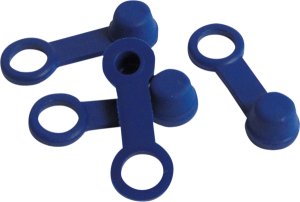 Brake Bleeder Caps Blue