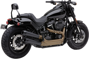 El Diablo Slip-on Mufflers Black