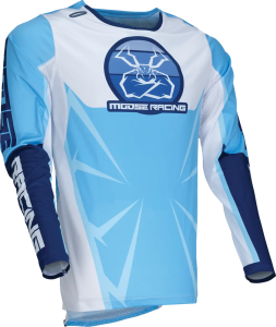 Tricou MOOSE RACING Agroid Blue