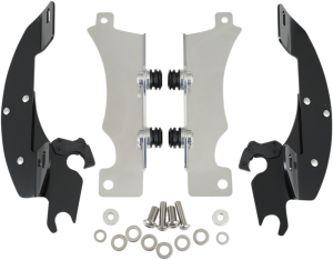 Fats/slim Windshield Trigger-lock Complete Mount Kit Black, 1, nordicamoto.ro