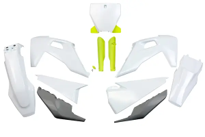 Replacement Plastic Body Kit Gray, White