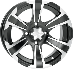 Ss312 Alloy Wheel Black, Silver