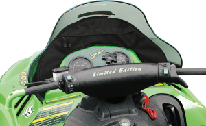 Snowmobile Windshield Bag Black