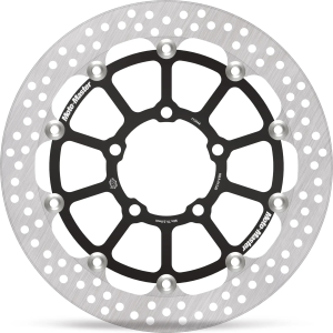 Halo Series Floating Racing Rotor Black, Silver 