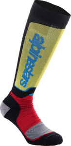 Sosete Alpinestars Mx Plus Socks Black/Red/Blue