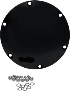 Derby Cover Gloss Black, 1, nordicamoto.ro