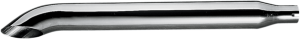 3(r) Slip-on Turn Down/turn Out Muffler Chrome