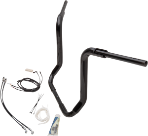 1-1/2(r) Ez Install Rounded Top Handlebar Kit Black, 3, nordicamoto.ro