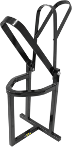 Clamping Wheel Chocks Black